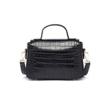 Sac à main Camille Croco Noir 3
