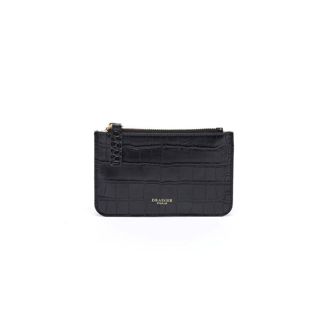 Petite Pochette Croco - Cognac Croco Noir 1
