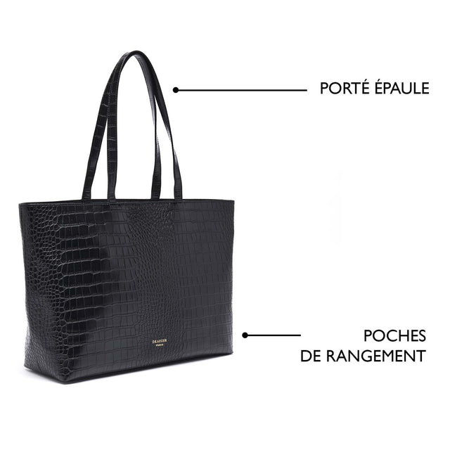 Tote Bag Croco - Plusieurs coloris