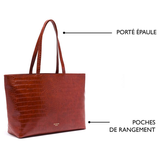 Tote Bag Croco - Plusieurs coloris