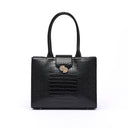Grand Sac Cabas Croco Camille Noir 1