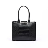 Grand Sac Cabas Croco Camille Noir 3