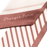 Tour de cou chic Rayures nude 3