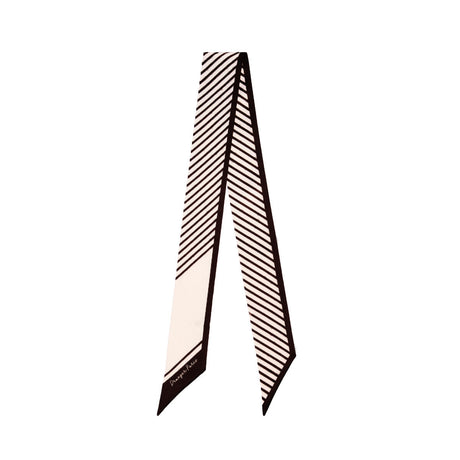 Tour de cou chic Rayures noir 1