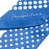 Tour de cou chic Pois bleu 3