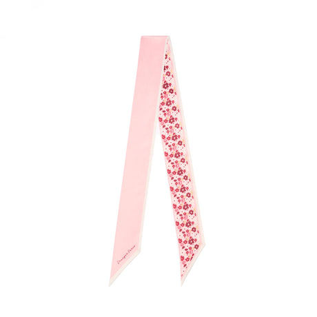 Tour de cou chic Fleurs rouge 1