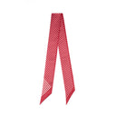 Tour de cou chic Pois rouge 1