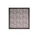 Carré chic Léopard noir 1