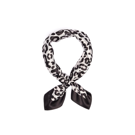 Carré chic Léopard noir 2