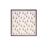 Carré chic Tour eiffel noir 1