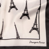 Carré chic Tour eiffel noir 3