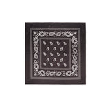 Carré chic Bandana noir 1