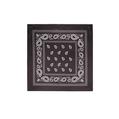Carré chic Bandana noir 1