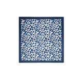 Carré chic Léopard bleu 1