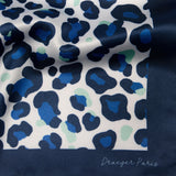 Carré chic Léopard bleu 3