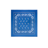 Carré chic Bandana bleu 1
