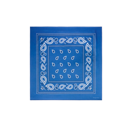 Carré chic Bandana bleu 1