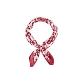 Carré chic Léopard rouge 2