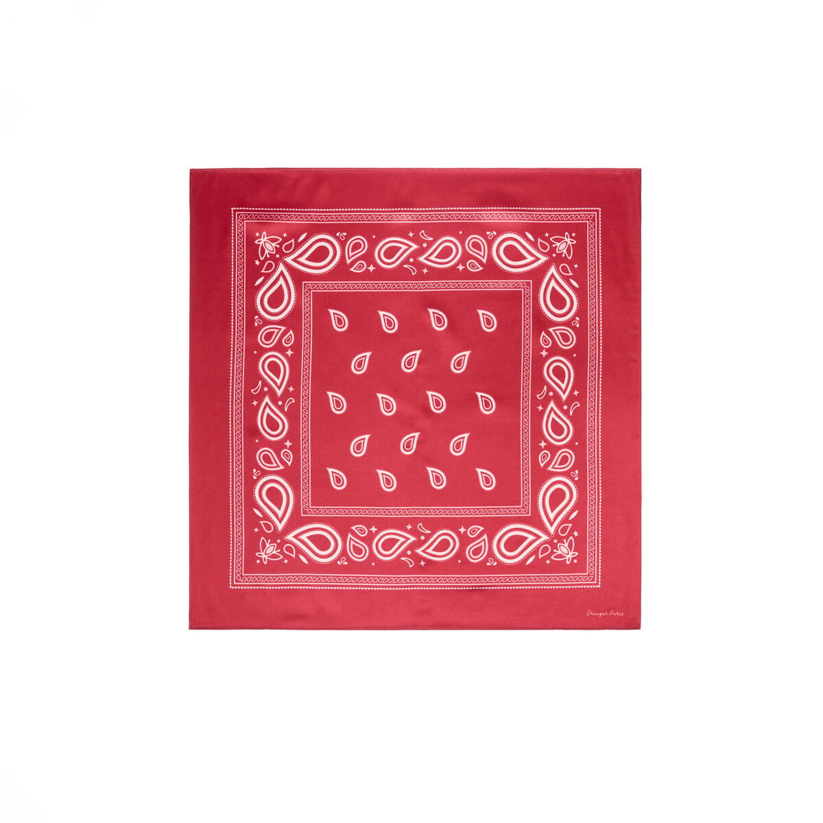 Carré chic Bandana rouge 1