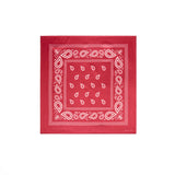 Carré chic Bandana rouge 1