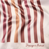 Grand carré chic Rayures nude 3