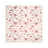 Grand carré chic Fleurs nude 1