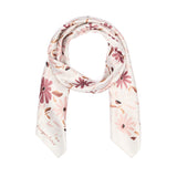 Grand carré chic Fleurs nude 2