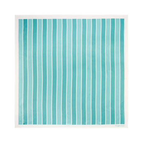 Grand carré chic Rayures bleu 1