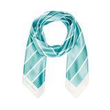 Grand carré chic Rayures bleu 2