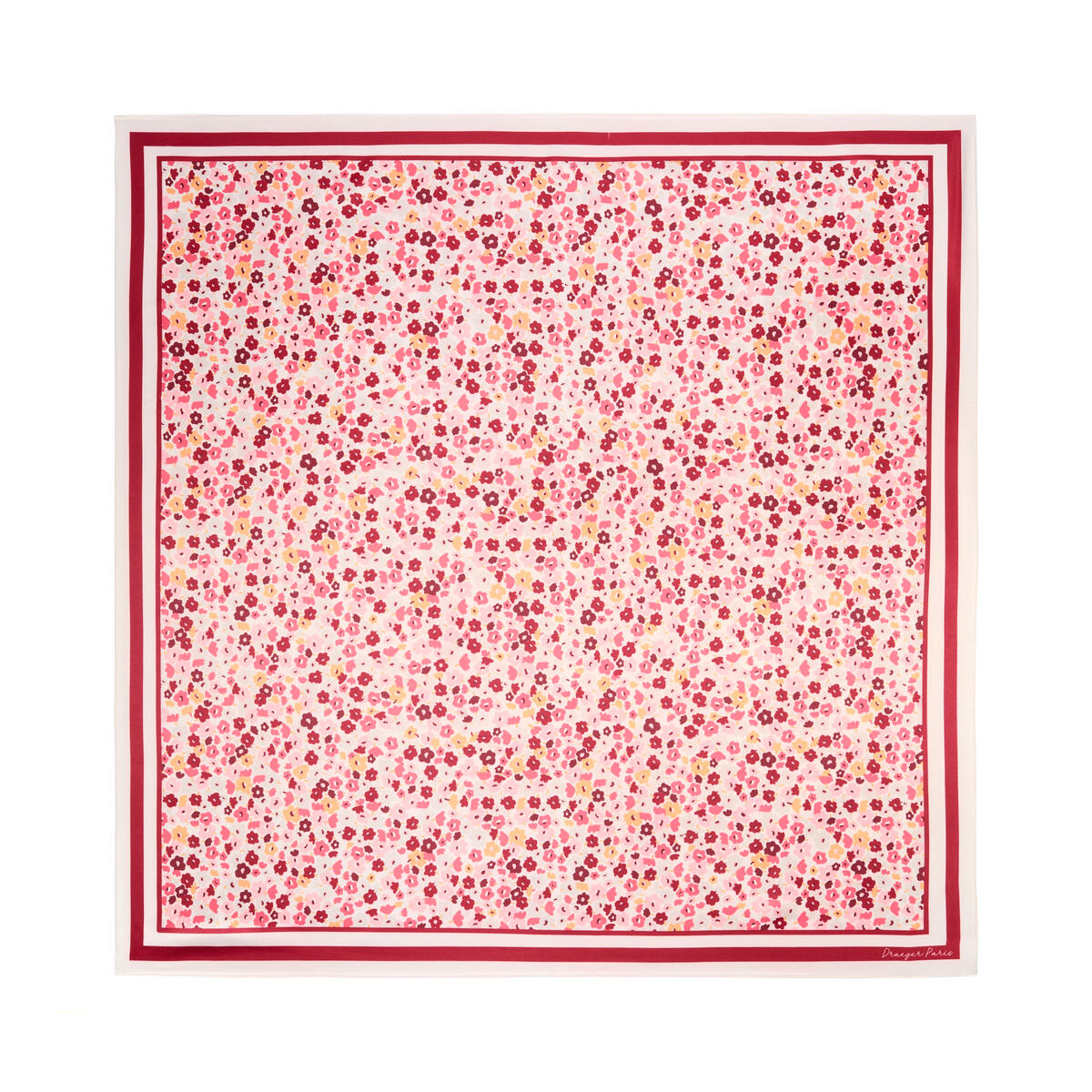 Grand carré chic Liberty rouge 1