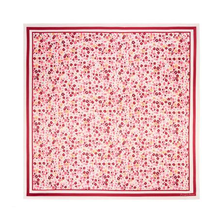 Grand carré chic Liberty rouge 1