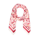 Grand carré chic Liberty rouge 2