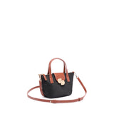 Mini Cabas Toile Noir 2