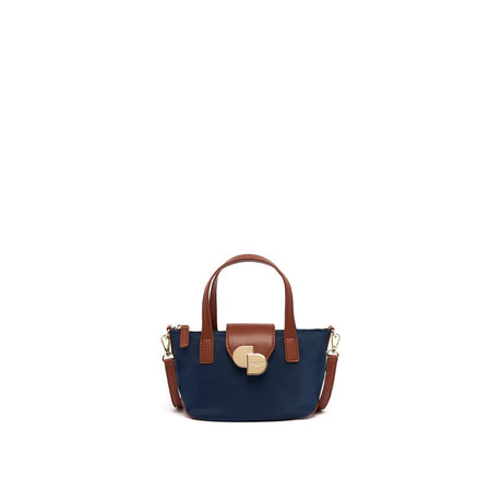 Mini Cabas Toile Marine 1