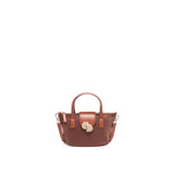 Mini Cabas Toile Chocolat 1