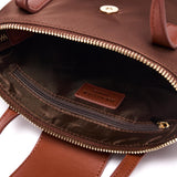 Mini Cabas Toile Chocolat 4