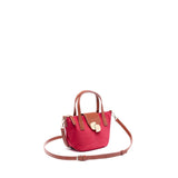 Mini Cabas Toile Cerise 2