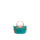 Mini Cabas Toile Vert 3