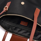 Moyen Cabas Toile Noir 4