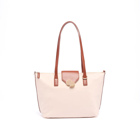 Moyen Cabas Toile Ivoire 1