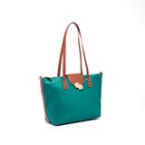 Moyen Cabas Toile Vert 2