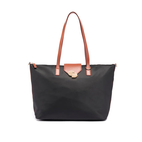 Grand Cabas Toile Noir 1