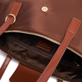 Grand Cabas Toile Chocolat 4