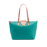 Grand Cabas Toile Vert 1