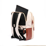 Sac à dos voyage Toile Ivoire 4
