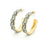 Boucles d'Oreilles Email Tokyo Tressées - Plusieurs Coloris