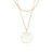 Collier Email Double Rang - Plusieurs Coloris
