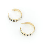 Boucles d'Oreilles Email - Plusieurs Coloris