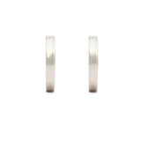 Boucles d'Oreilles Créoles Argentées 1