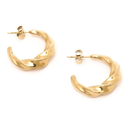 Créoles Asymétriques Dorées 2